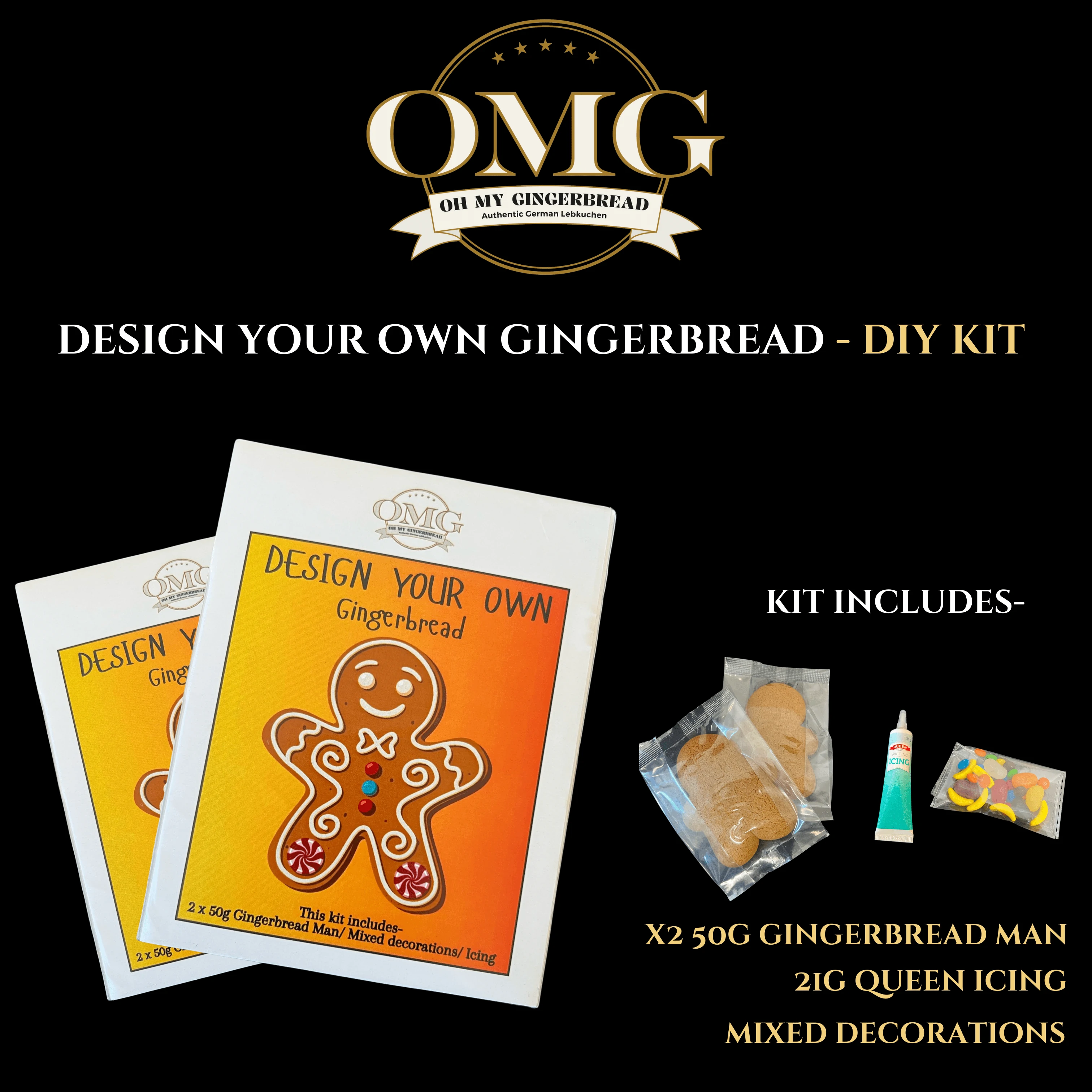 DESIGN YOUR OWN GINGERBREAD